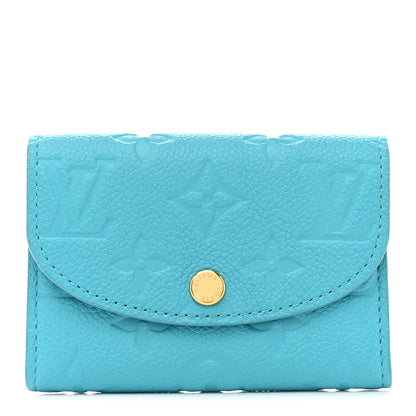 Louis Vuitton LV X TM Empreinte Rosalie Coin Purse Kabira Blue 1 of 6