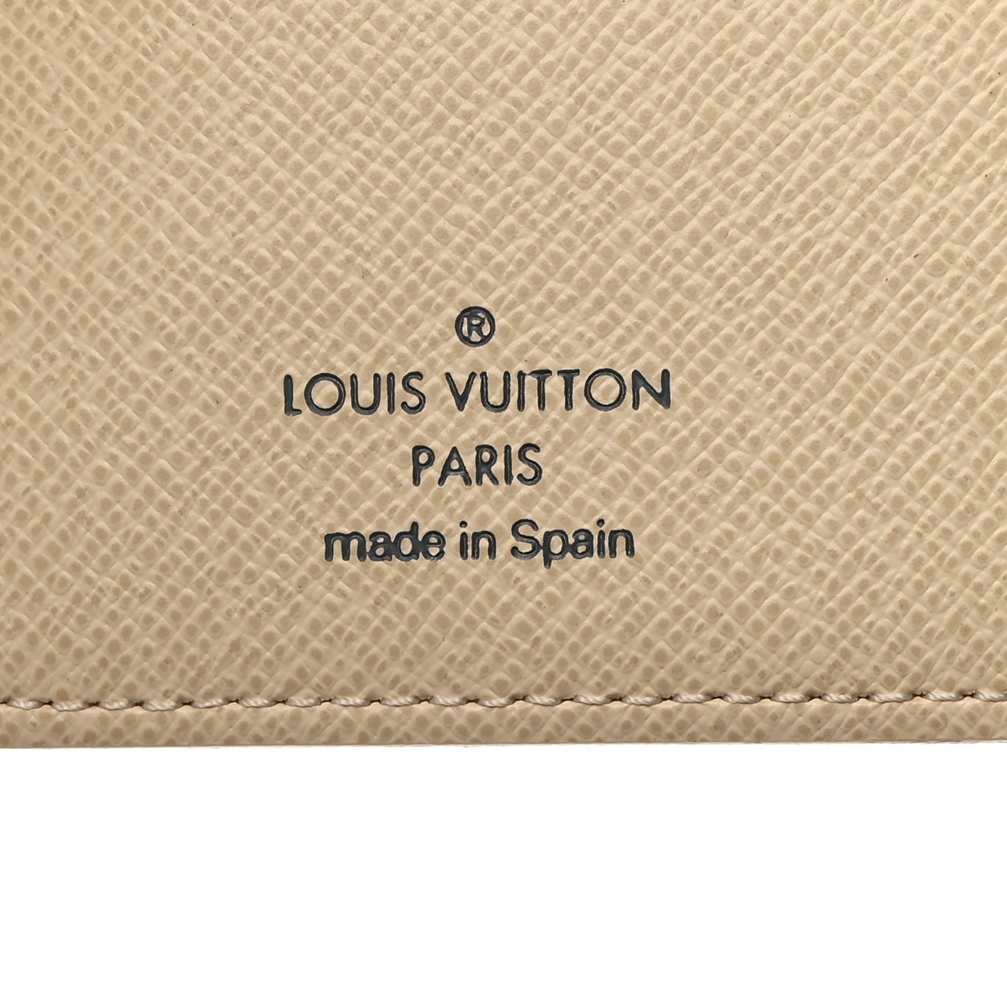 LOUIS VUITTON Damier Azur Small Ring Agenda Cover