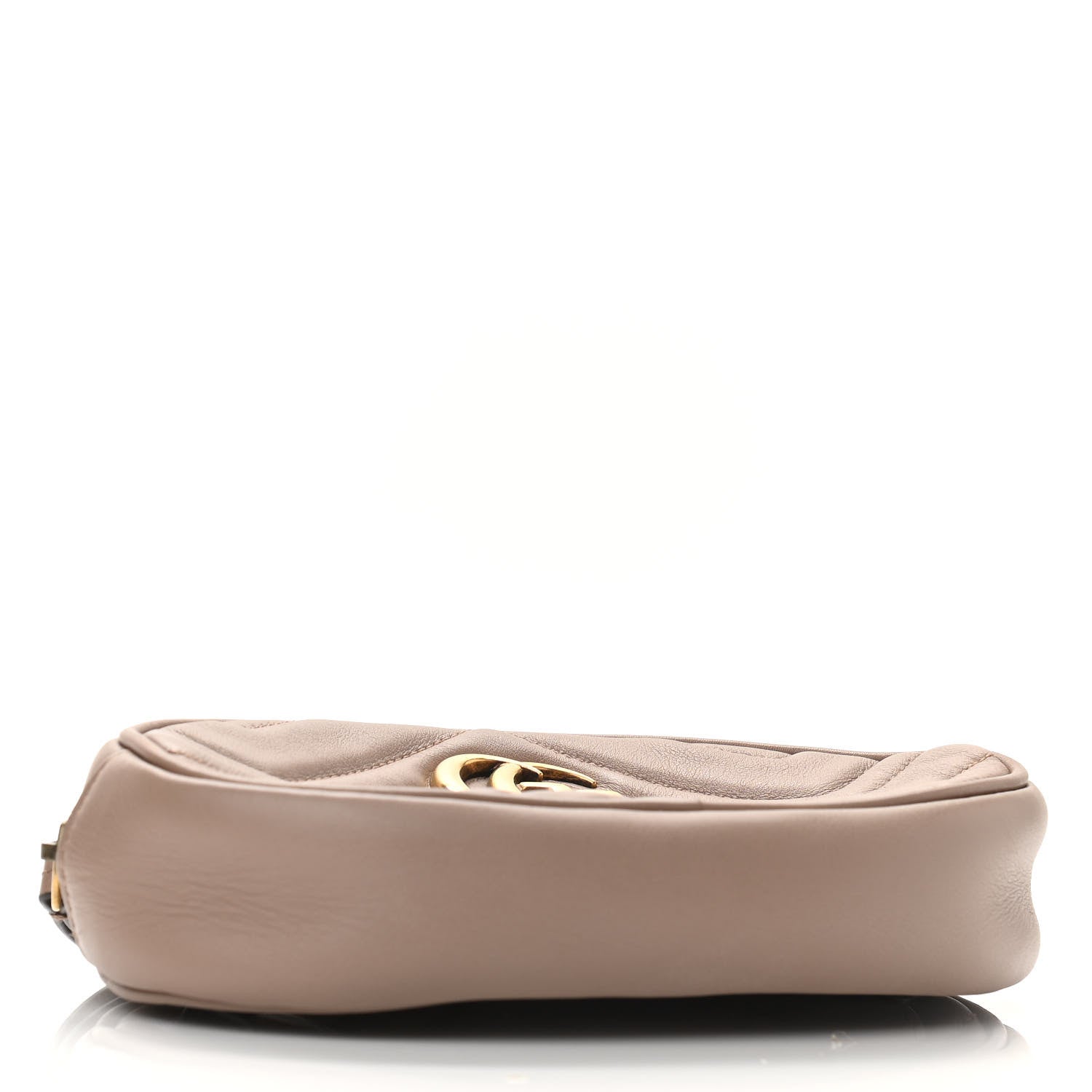 Gucci Calfskin Matelasse GG Marmont Belt Bag 75 30 Porcelain Rose 4 of 13