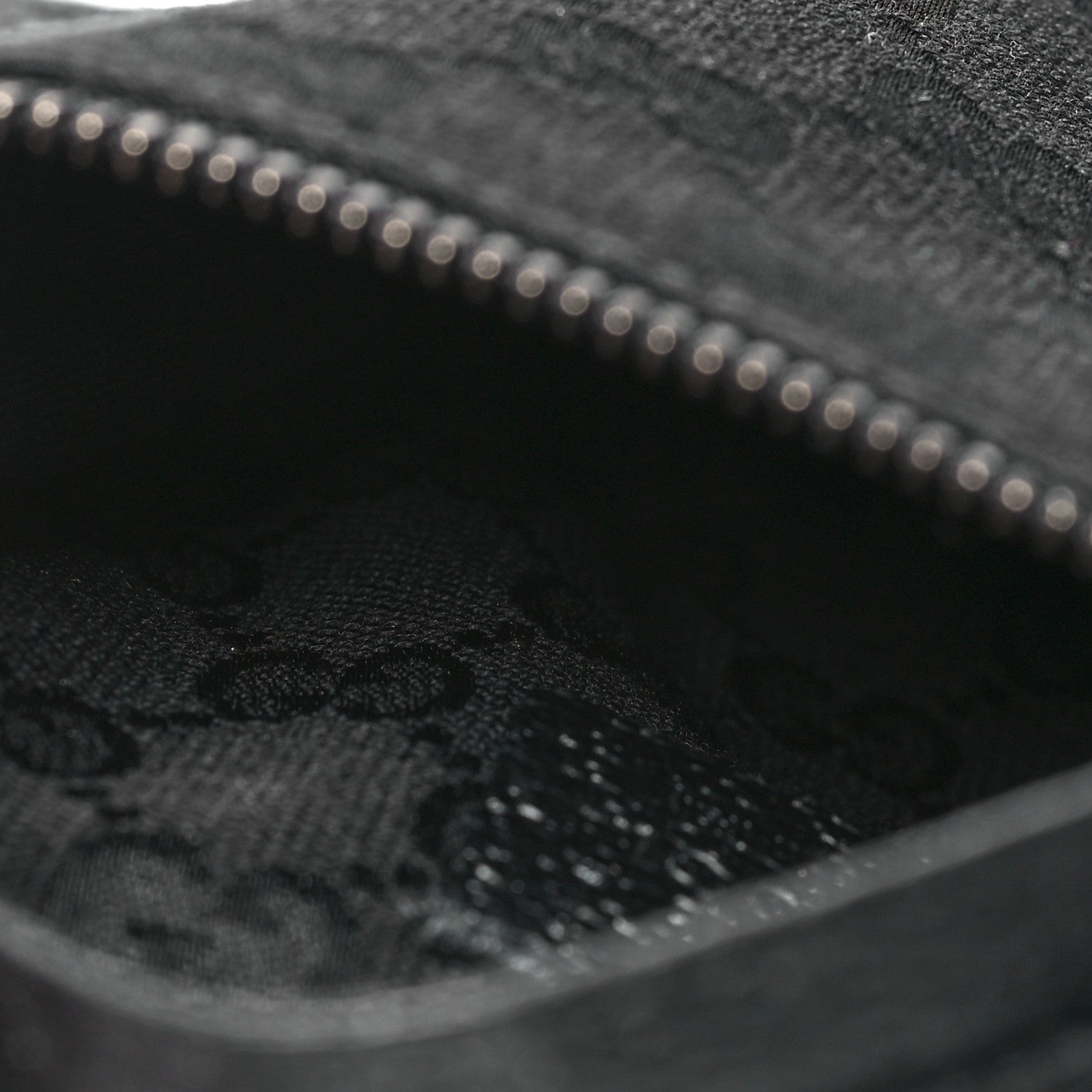 Gucci GG Monogram Double Pocket Belt Bag Black 6 of 12