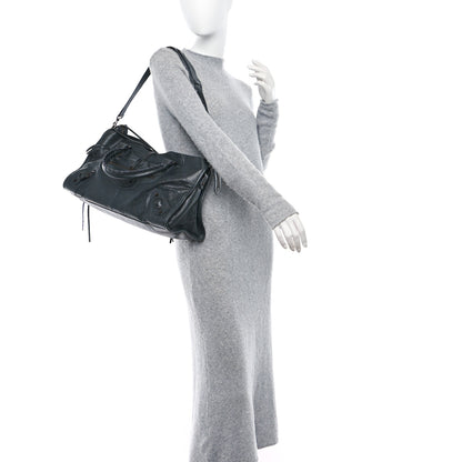 Balenciaga Agneau Classic Hardware Part Time Anthracite 2 of 9