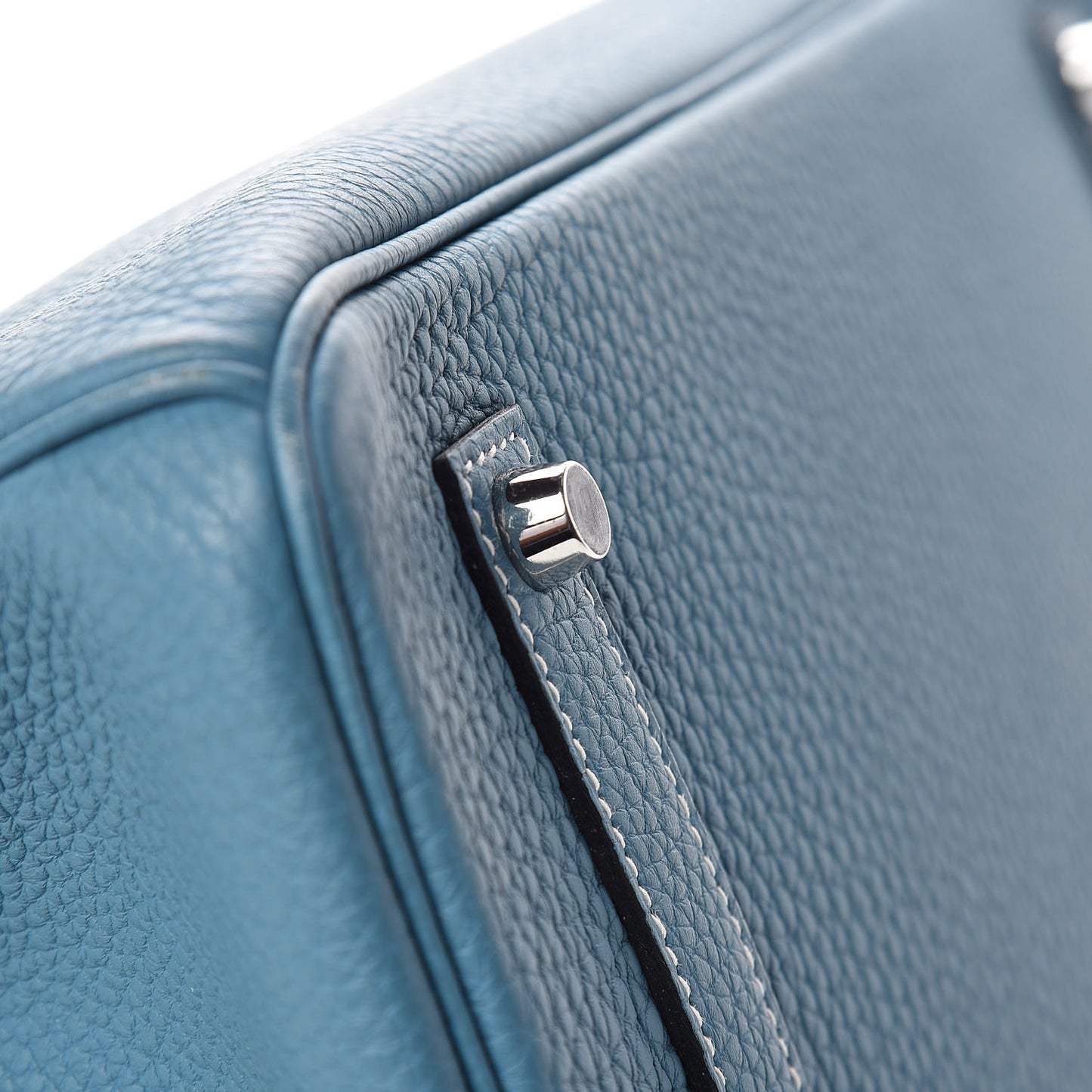 Togo Birkin 35 Blue Jean