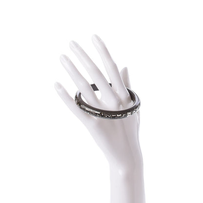 Louis Vuitton Resin Swarovski Medium Inclusion Bracelet PM Grey 2 of 4