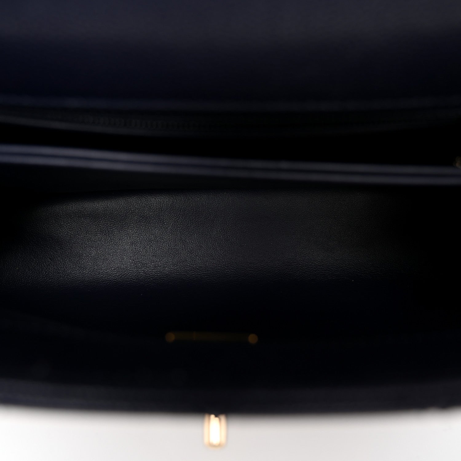 Chanel Caviar Quilted Mini Coco Handle Flap Navy Blue 5 of 10