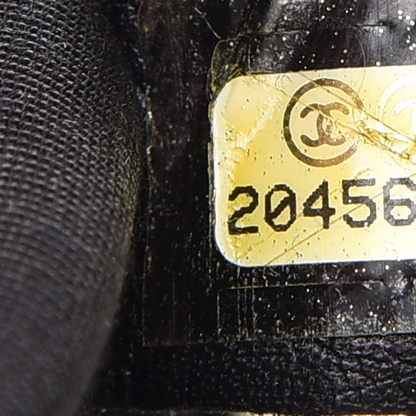 Calfskin Cerf Executive Shopper Tote Black