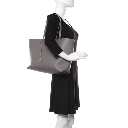 Saint Laurent Calfskin Large Shopping Tote Earth 2 of 15