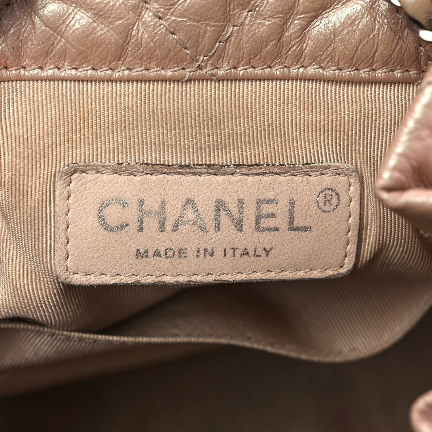 Chanel Iridescent Lambskin Calfskin Small Quilted Gabrielle Backpack Light Pink 6 of 12