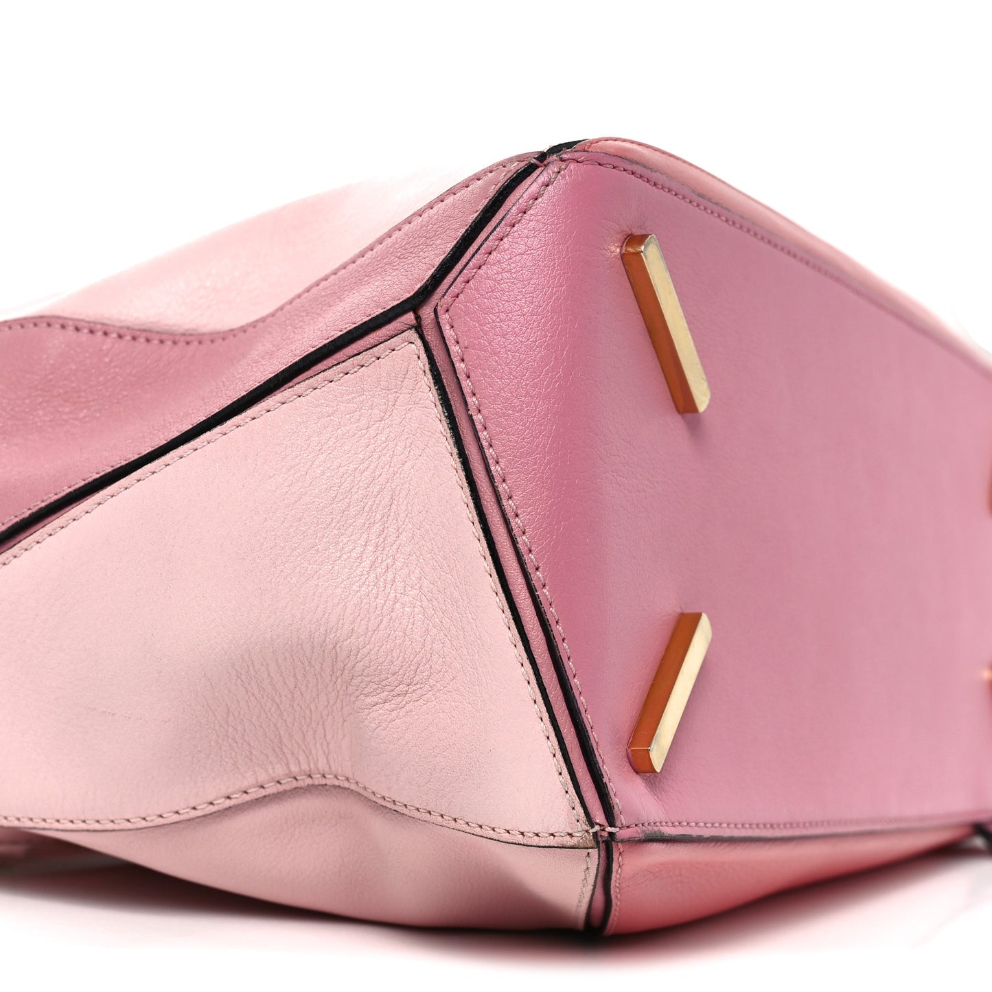 Calfskin Medium Puzzle Bag Soft Pink