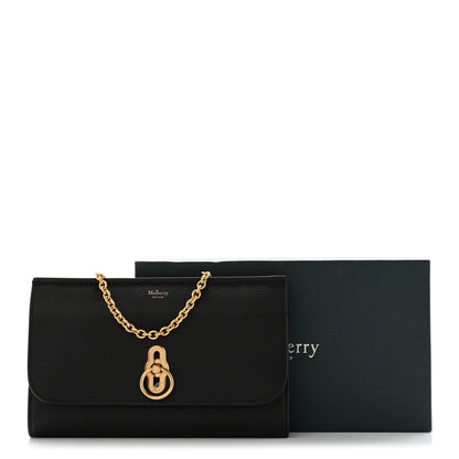 Mulberry Small Classic Grain Amberley Convertible Clutch Black 11 of 11