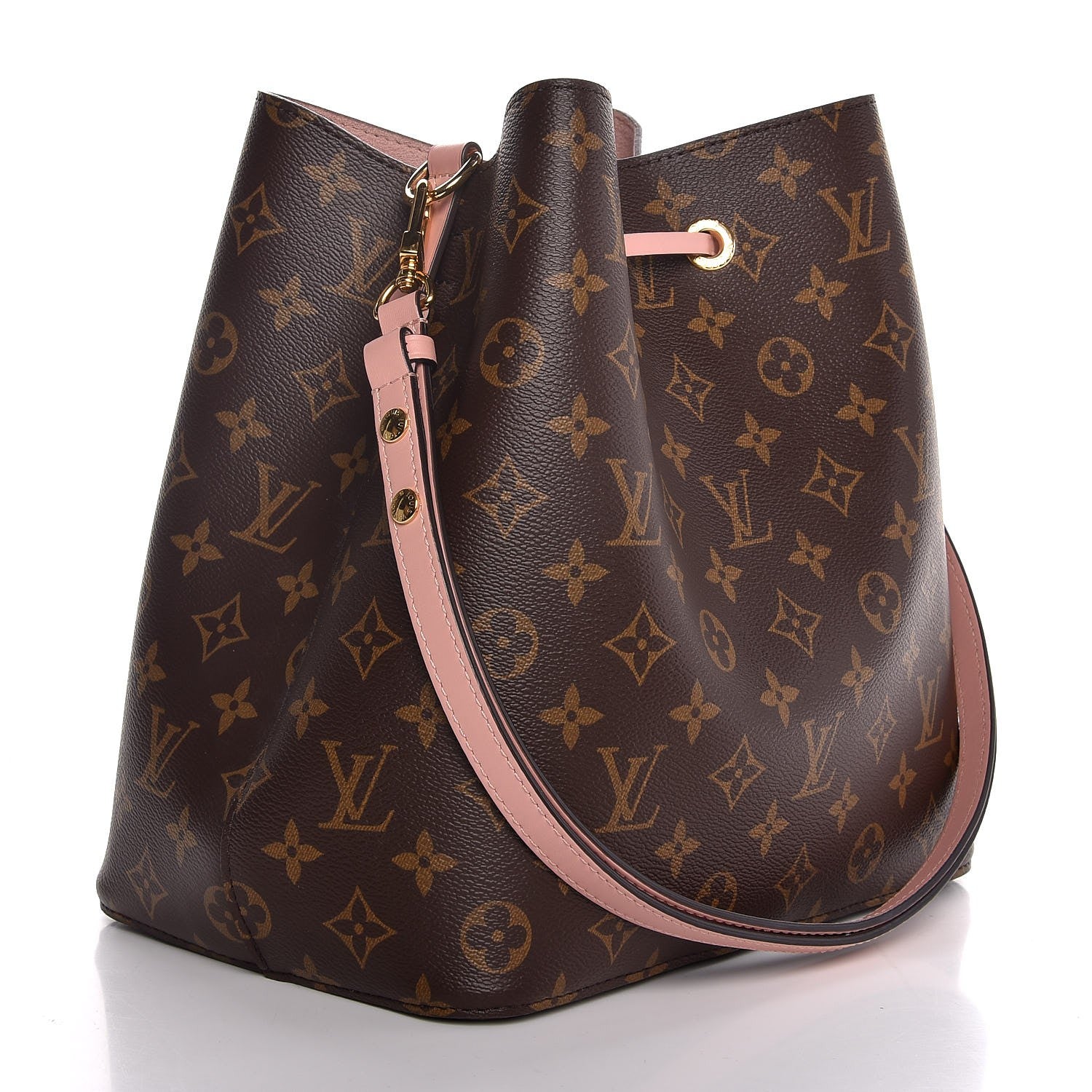 Louis Vuitton Monogram Neonoe MM Rose Poudre 3 of 8