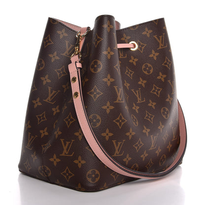 Louis Vuitton Monogram Neonoe MM Rose Poudre 3 of 8