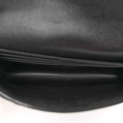 Fendi Nappa Matisse FF Embossed Wallet On Chain Black 5 of 11