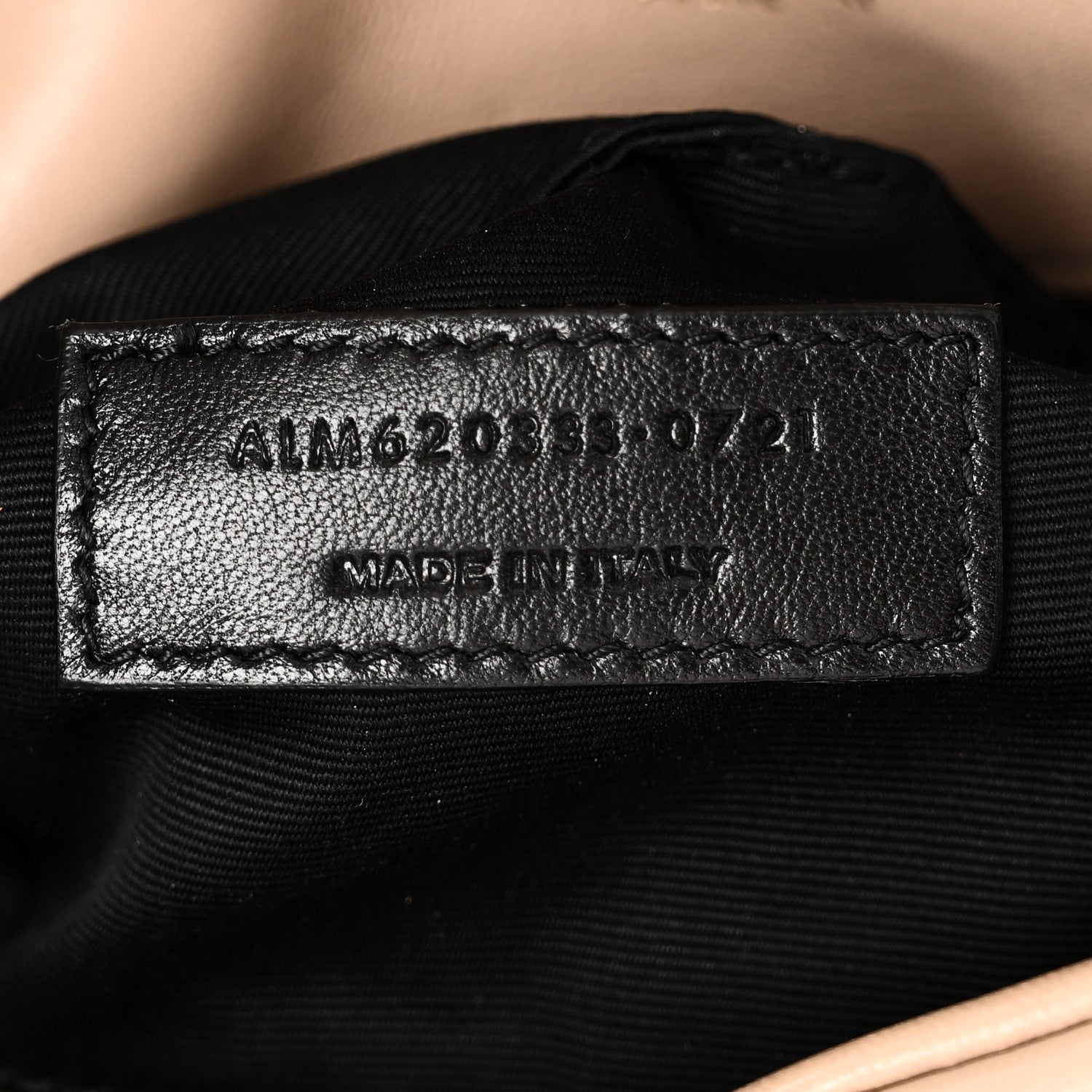 Saint Laurent Lambskin Quilted Toy Loulou Puffer Monogram Chain Satchel Dark Beige 7 of 12