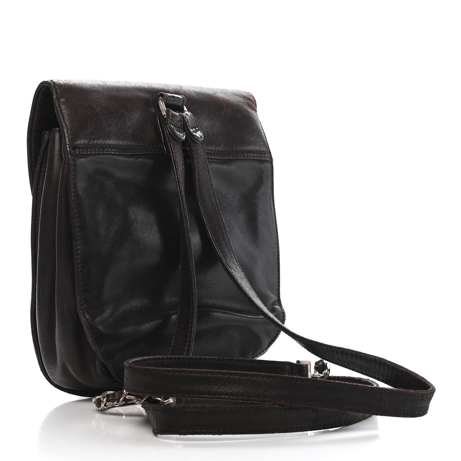 Chanel Lambskin CC Backpack Brown 2 of 8