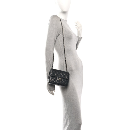 Chanel Caviar Quilted Mini Square Flap Black 2 of 10