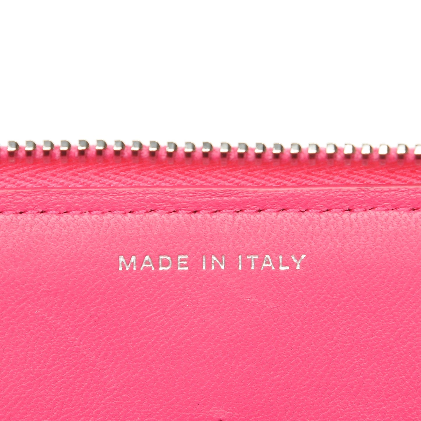Lambskin Quilted Travel Case Pink