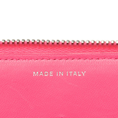 Chanel Lambskin Quilted Travel Case Pink 8 of 10