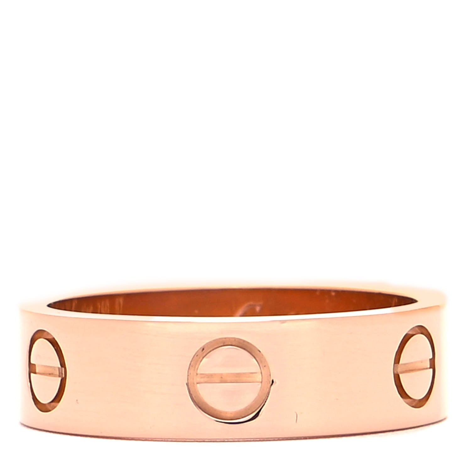 Cartier 18K Pink Gold 6mm LOVE Ring 57 8 3 of 5