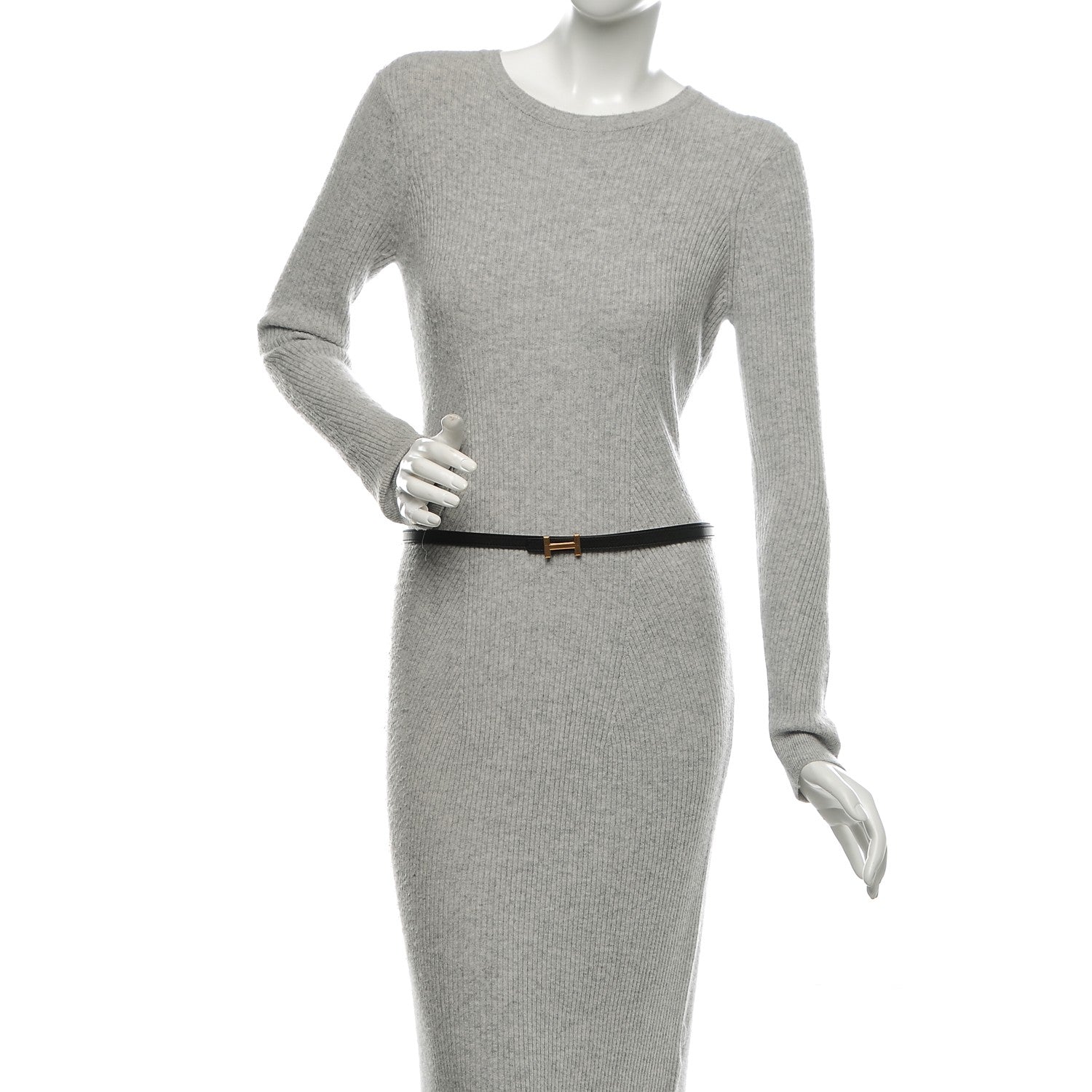 Hermes Swift Epsom 13mm Quizz H Belt 90 Black Gold 2 of 6