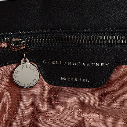 Stella McCartney Embellished Shaggy Deer Small Falabella Fold Over Tote Black 7 of 7