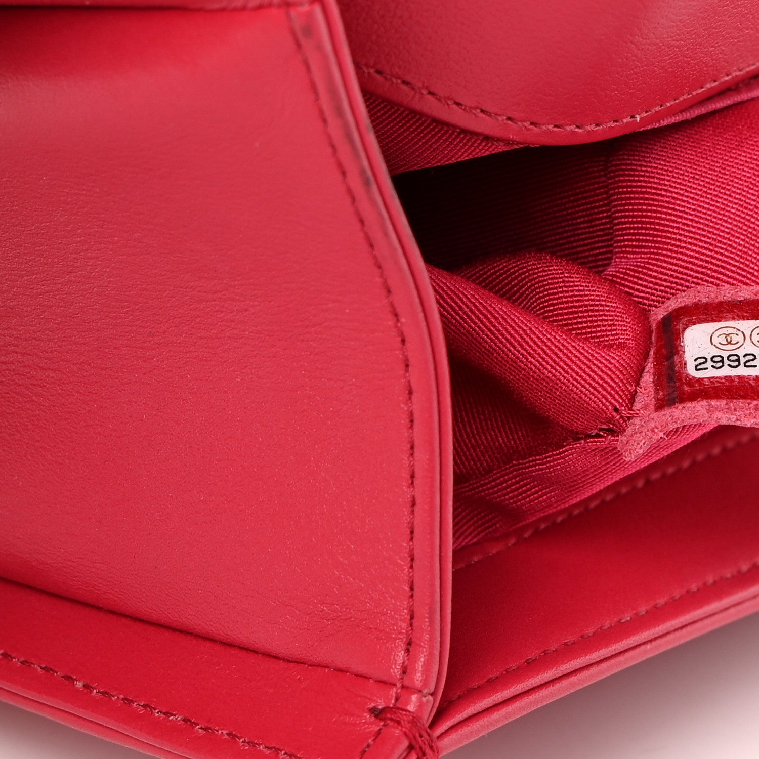 Chanel Lambskin Quilted Medium Boy Flap Fuchsia 6 of 17