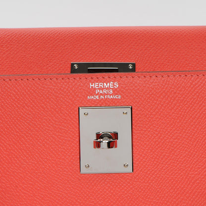 Hermes Epsom Kelly Sellier 32 Rose Jaipur 31 of 33