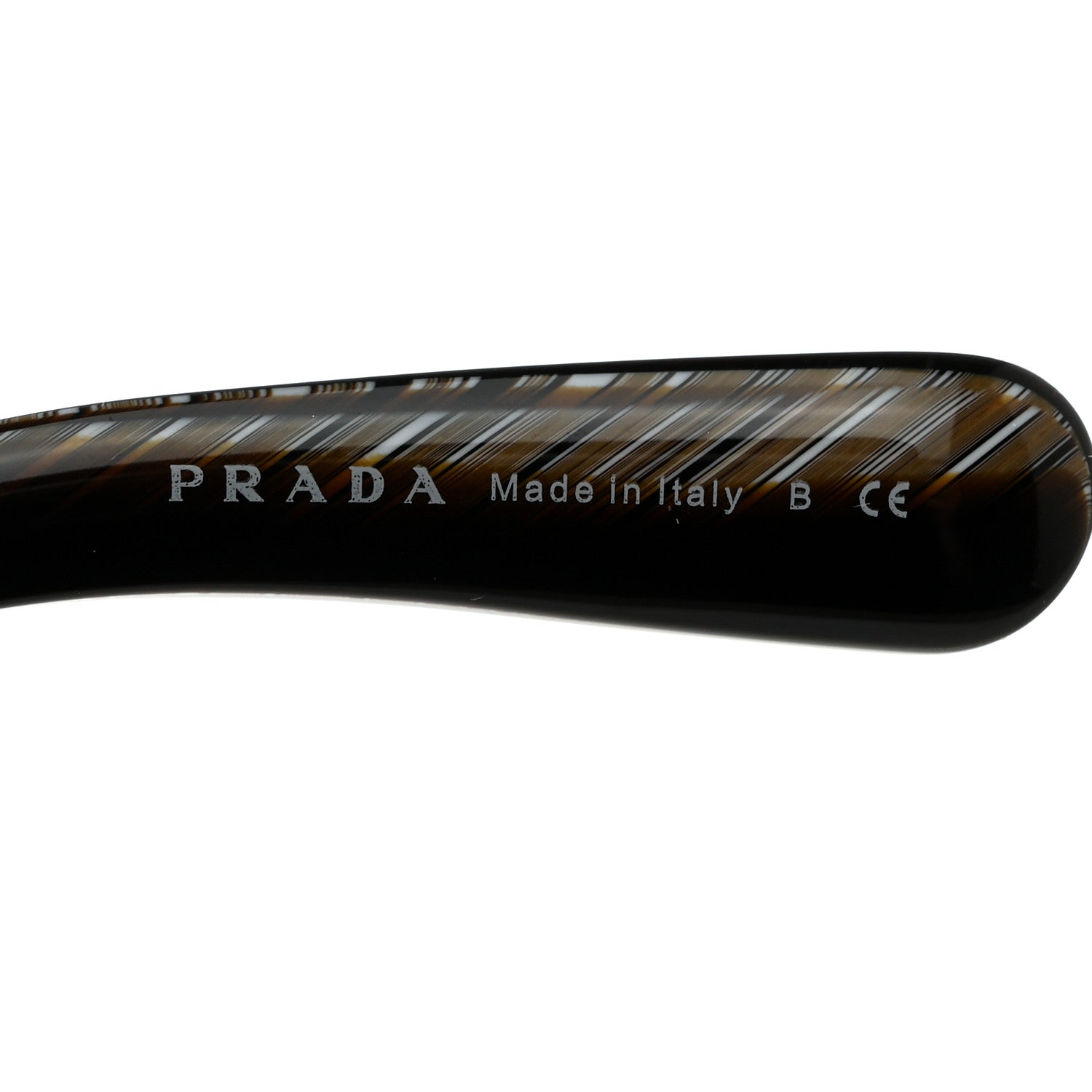 Prada Baroque Sunglasses SPR 27N Black Horn 6 of 8