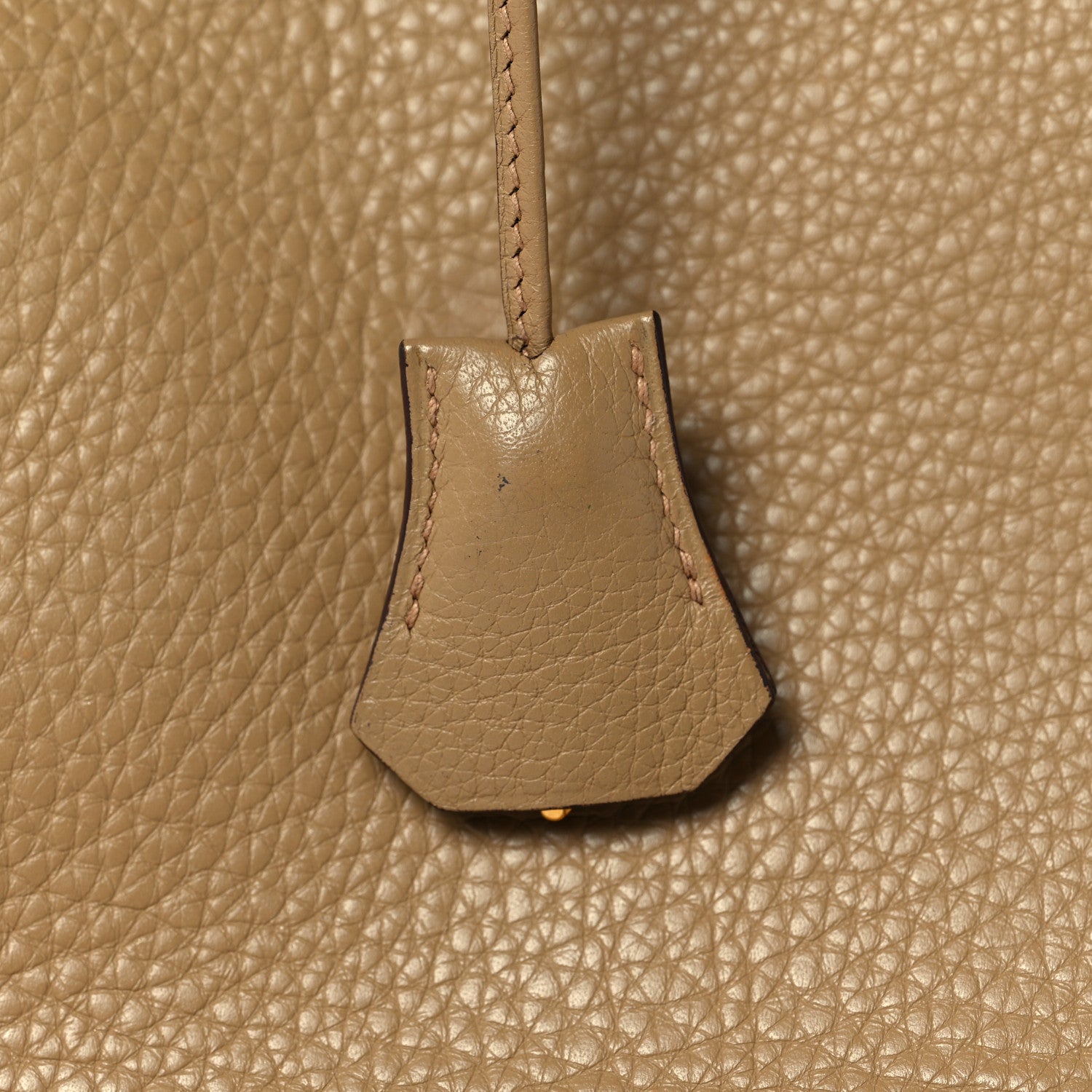 Hermes Taurillon Clemence Birkin 35 Tabac Camel 32 of 40