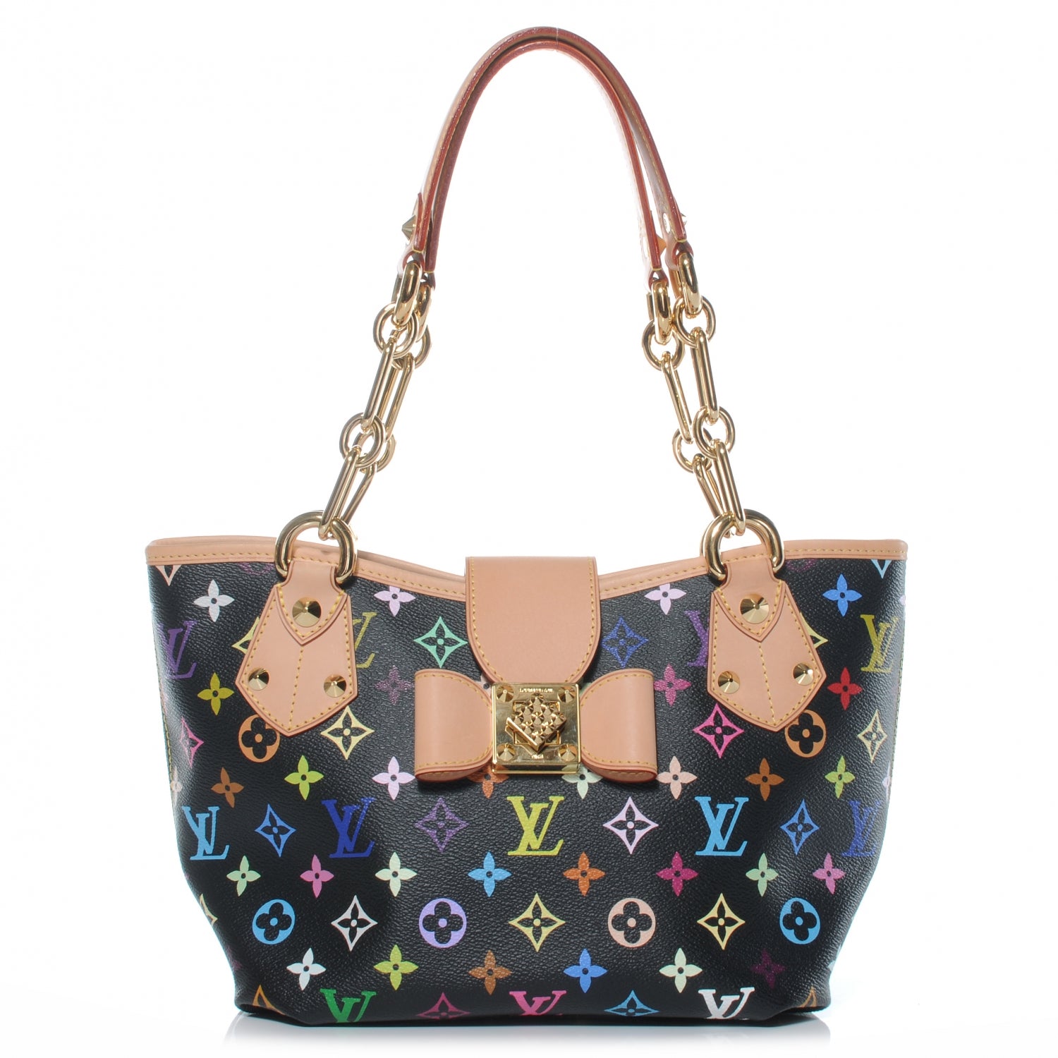 Louis Vuitton Monogram Multicolor Annie MM Black 1 of 7