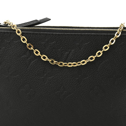 Louis Vuitton Empreinte Double Zip Pochette Black 8 of 10