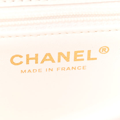 Chanel Caviar Quilted Mini Sweet Classic Flap White 6 of 12