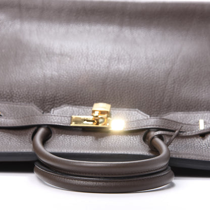 Hermes Togo Birkin 40 Chocolate 13 of 33