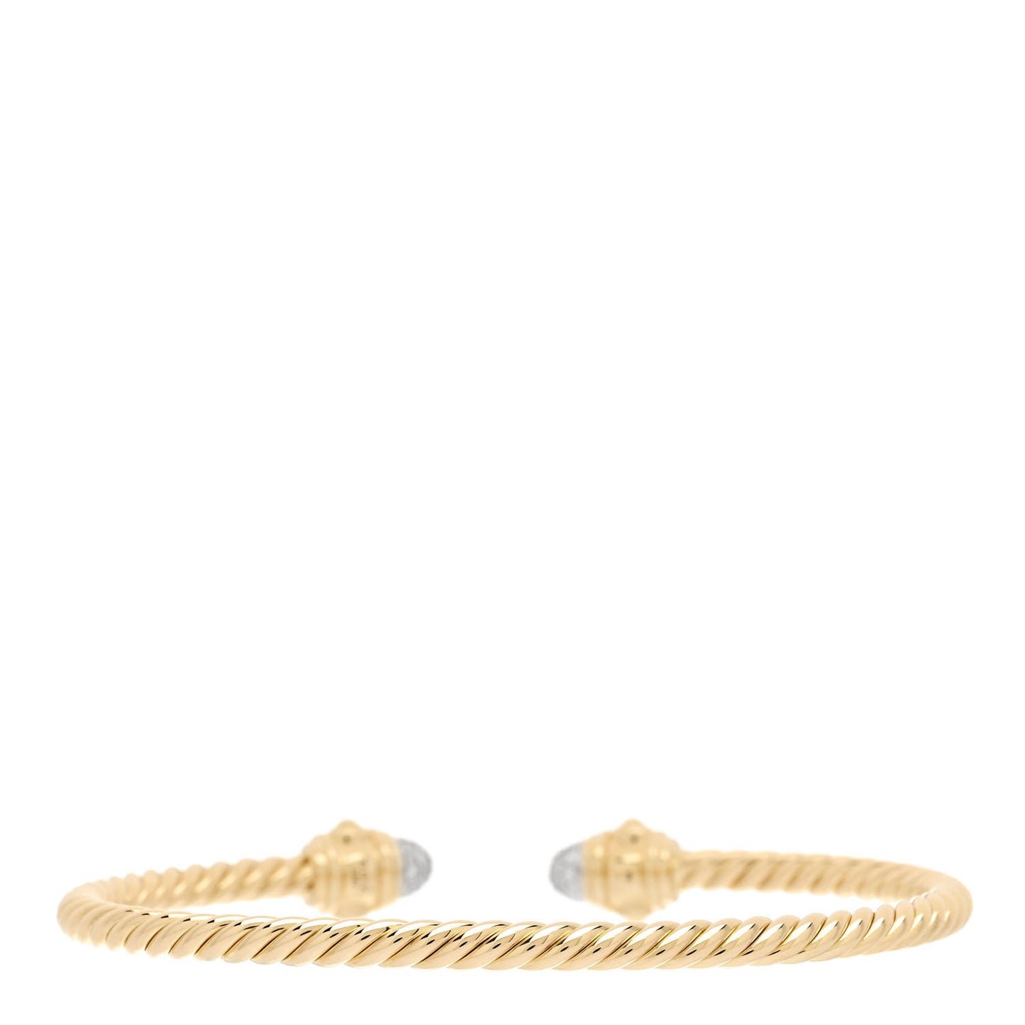 18K Yellow Gold Diamond Renaissance Bracelet