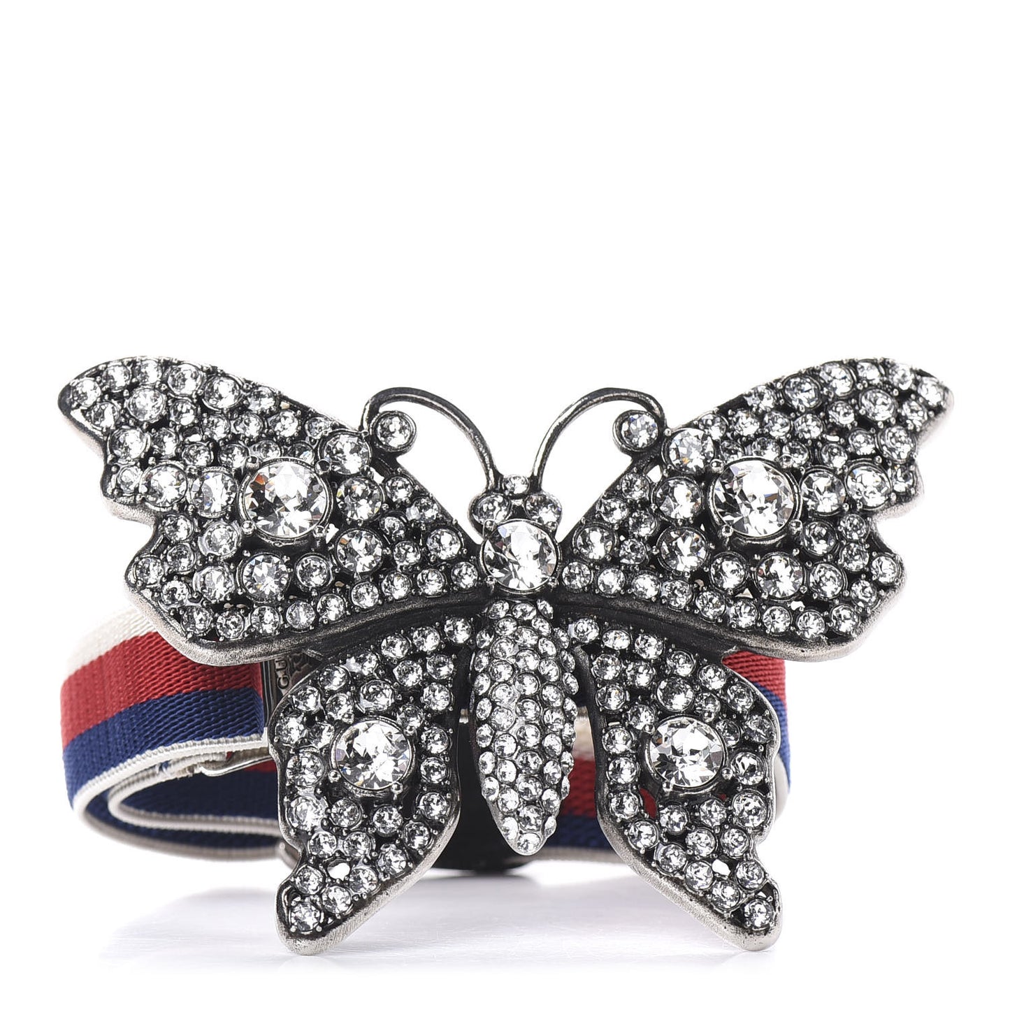 Web Crystal Butterfly Bracelet