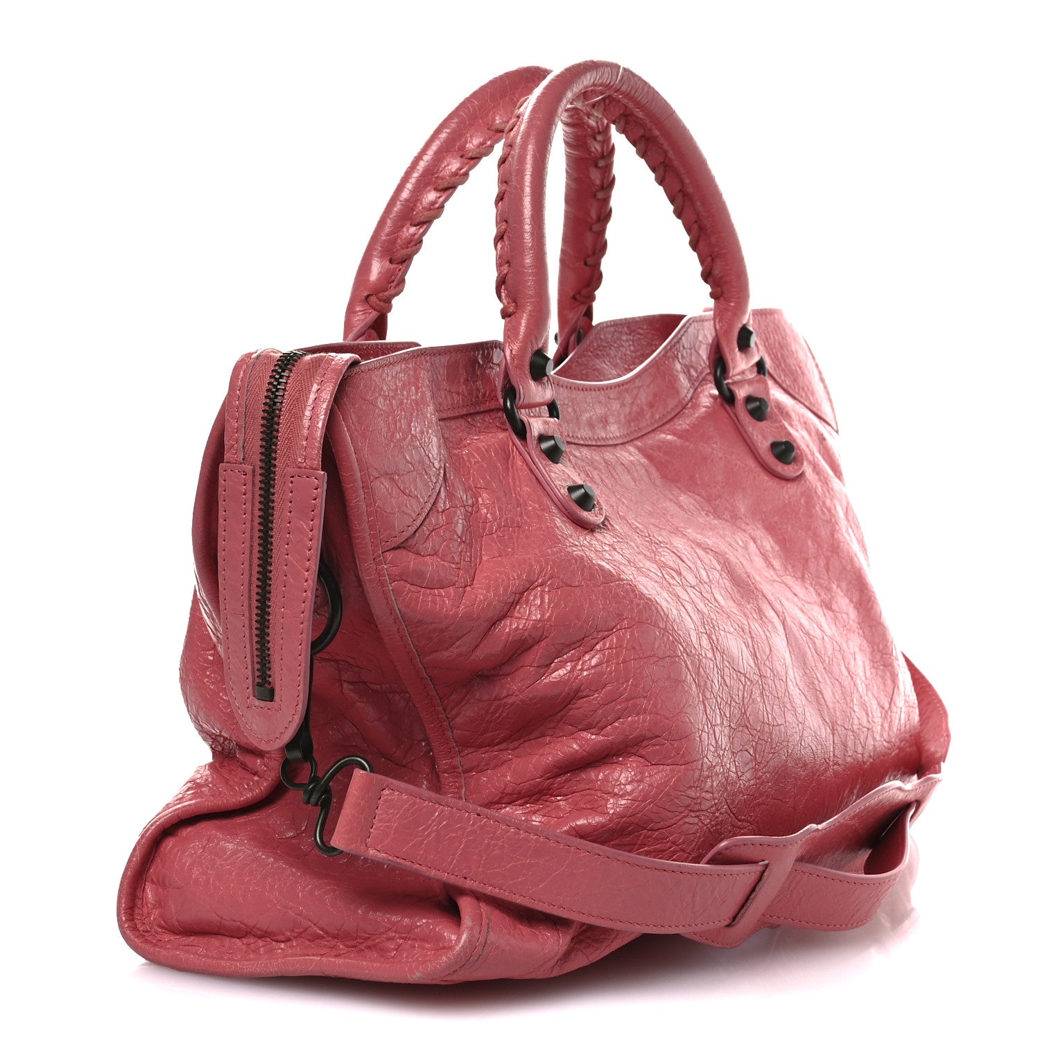 Balenciaga Agneau Classic Hardware City Rose Jaipur 4 of 12
