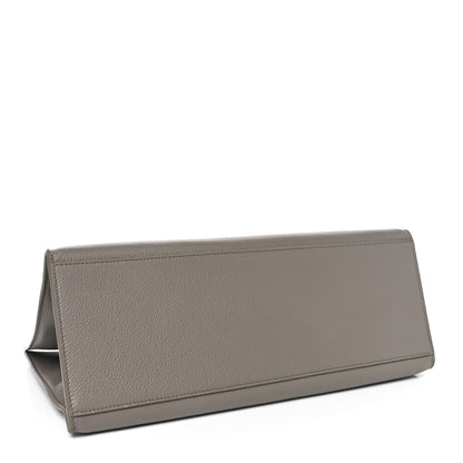 Celine Grained Calfskin Cabas 16 Bag Smokey Taupe 4 of 9
