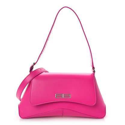 Balenciaga Box Calfskin Medium XX Flap Bag Lipstick Pink 1 of 9