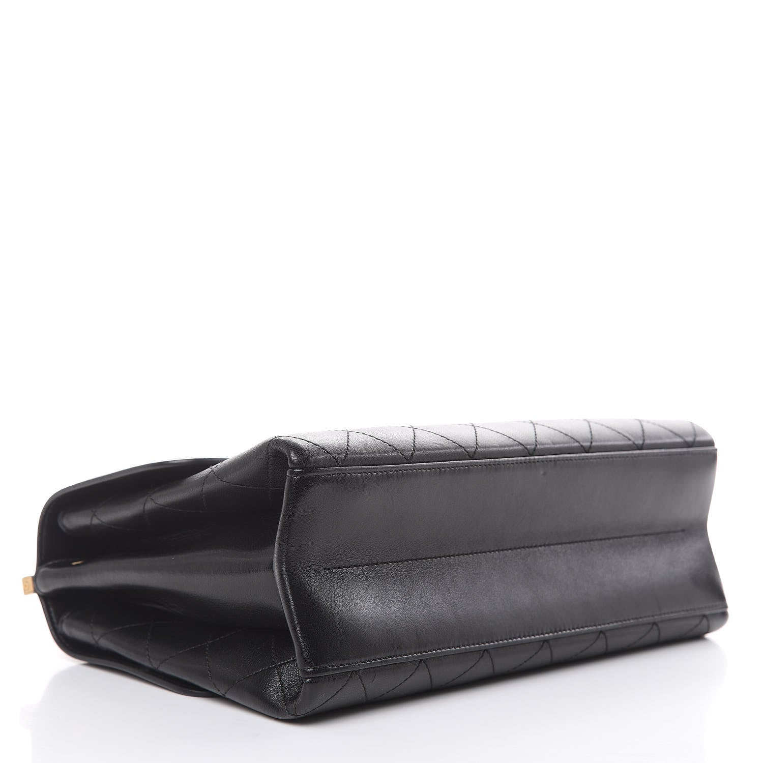 Chanel Lambskin Stitched Coco Luxe Medium Flap Black 4 of 12