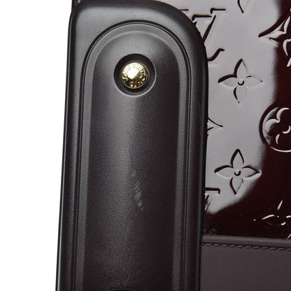 Louis Vuitton Vernis Pegase 45 Rolling Luggage Amarante 10 of 11