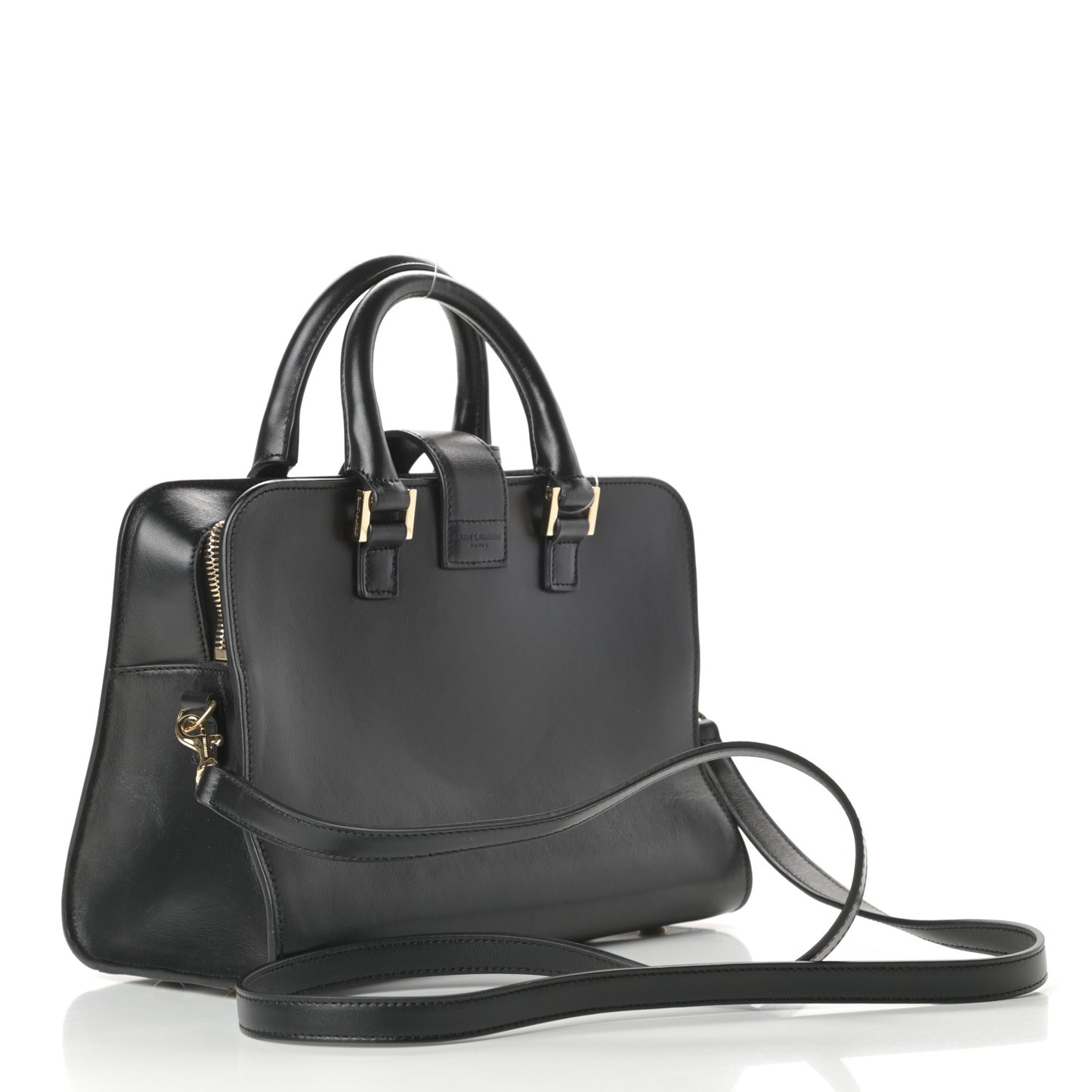 Calfskin Monogram Baby Cabas Black