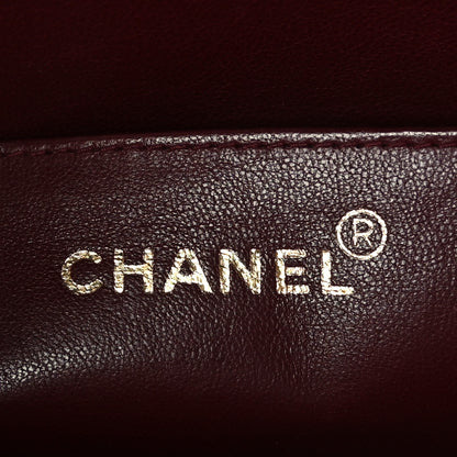 Chanel Lambskin Quilted XL Jumbo Single Flap Black 6 of 9