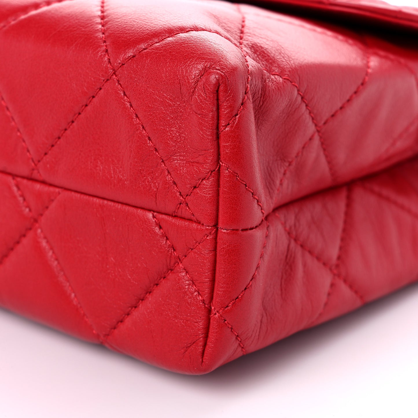Calfskin Quilted In The Business Flap Bag Red