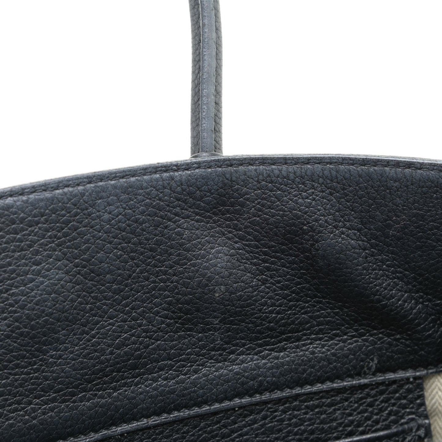 Taurillon Clemence Crinoline Birkin 30 Black