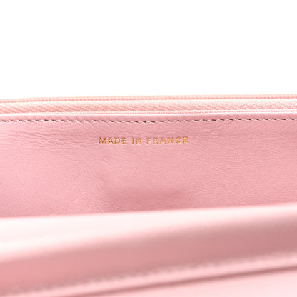 Chanel Caviar Quilted Wallet on Chain WOC Light Pink 7 of 10