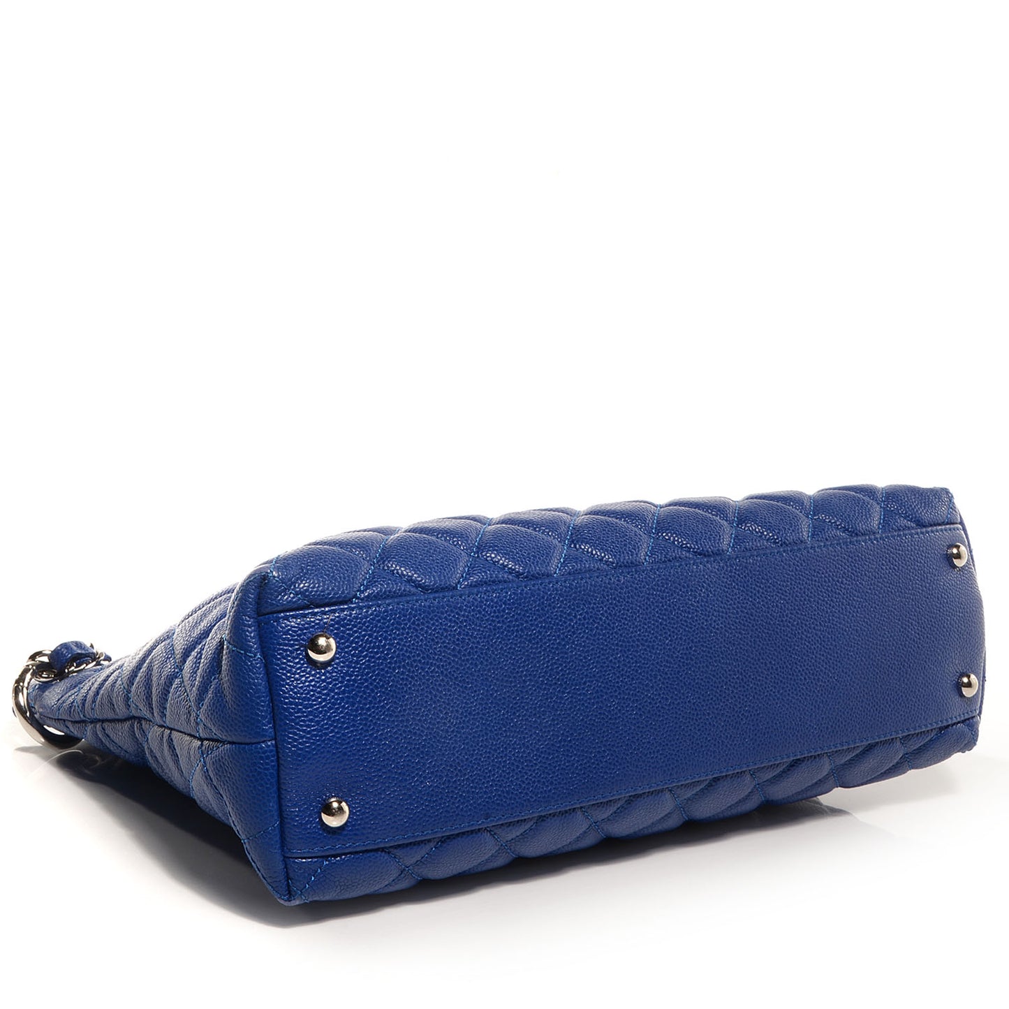 Caviar Easy Zip Tote Cobalt Blue