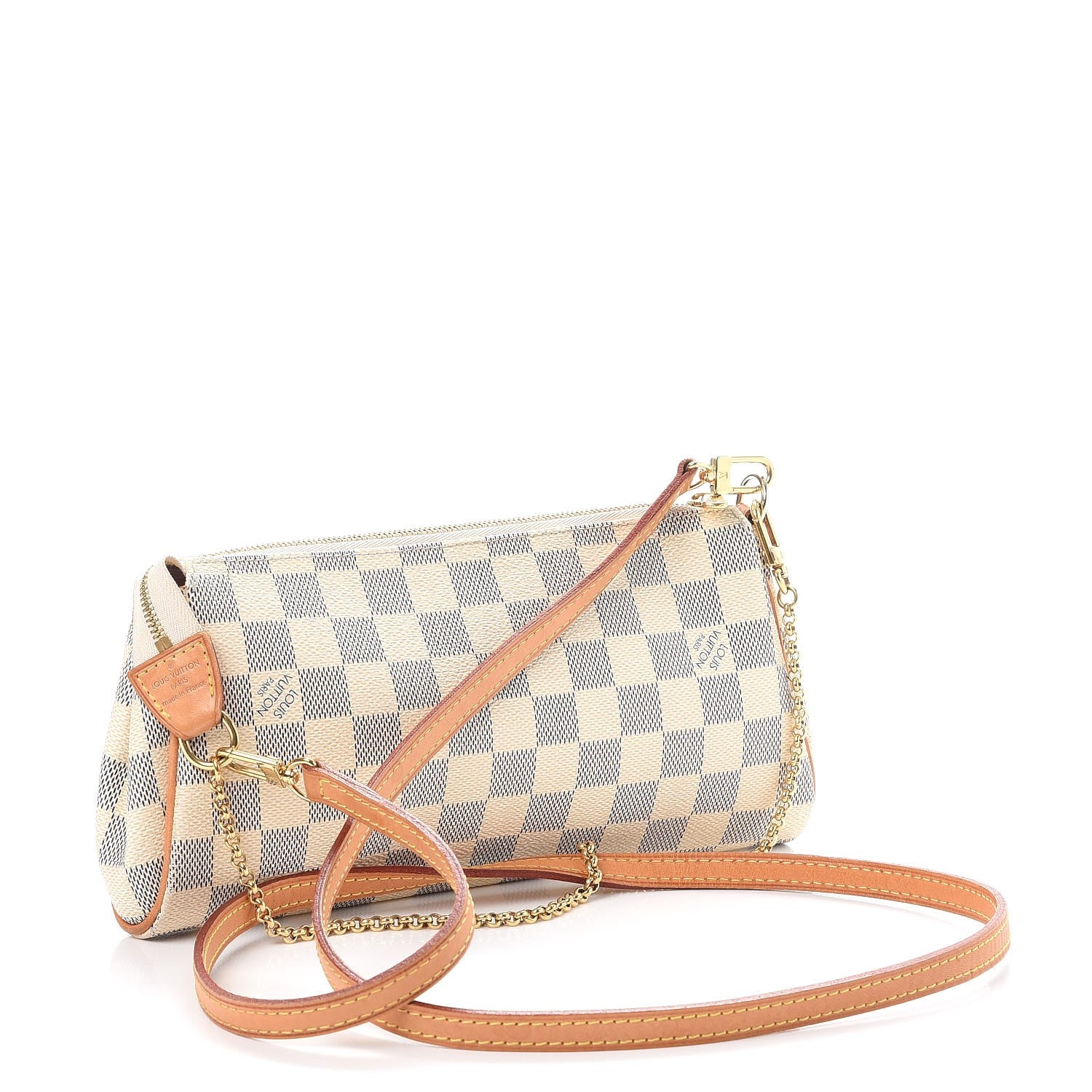 Louis Vuitton Damier Azur Eva Clutch 3 of 10
