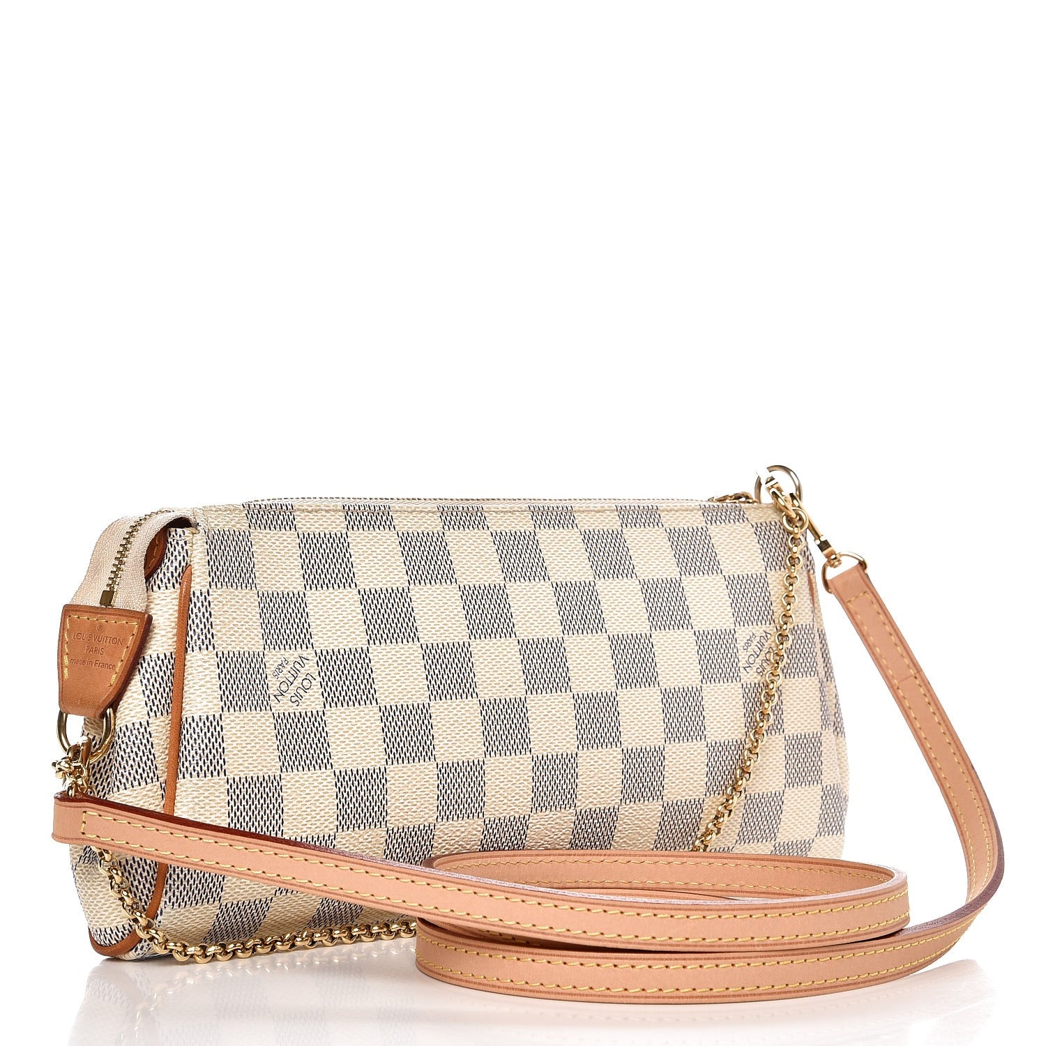 Louis Vuitton Damier Azur Eva Clutch 4 of 11