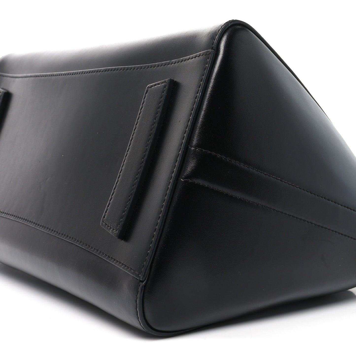 Shiny Lord Calfskin Medium Antigona Black