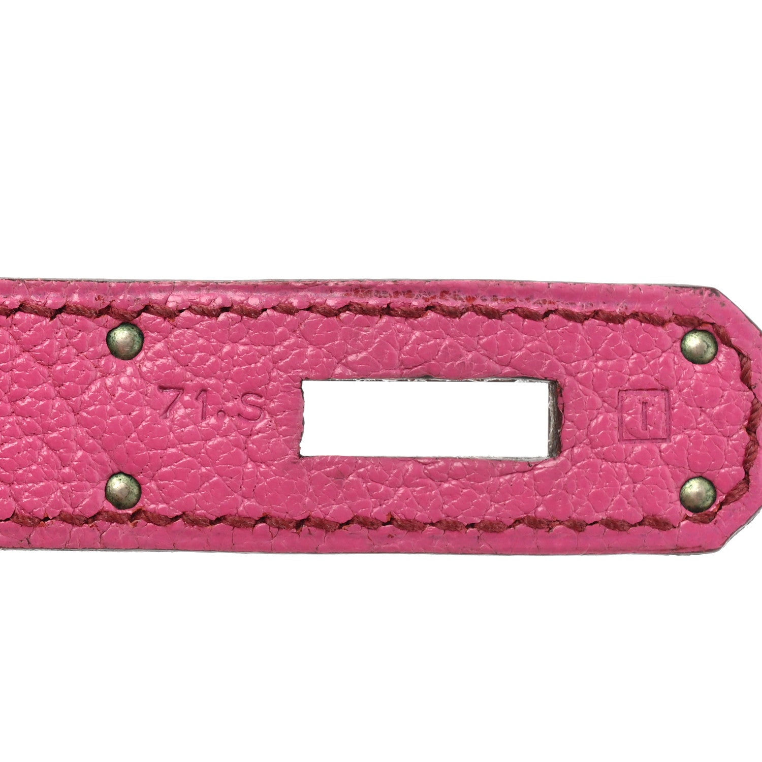 Hermes Chevre de Coromandel Kelly Retourne 32 Fuchsia 6 of 14