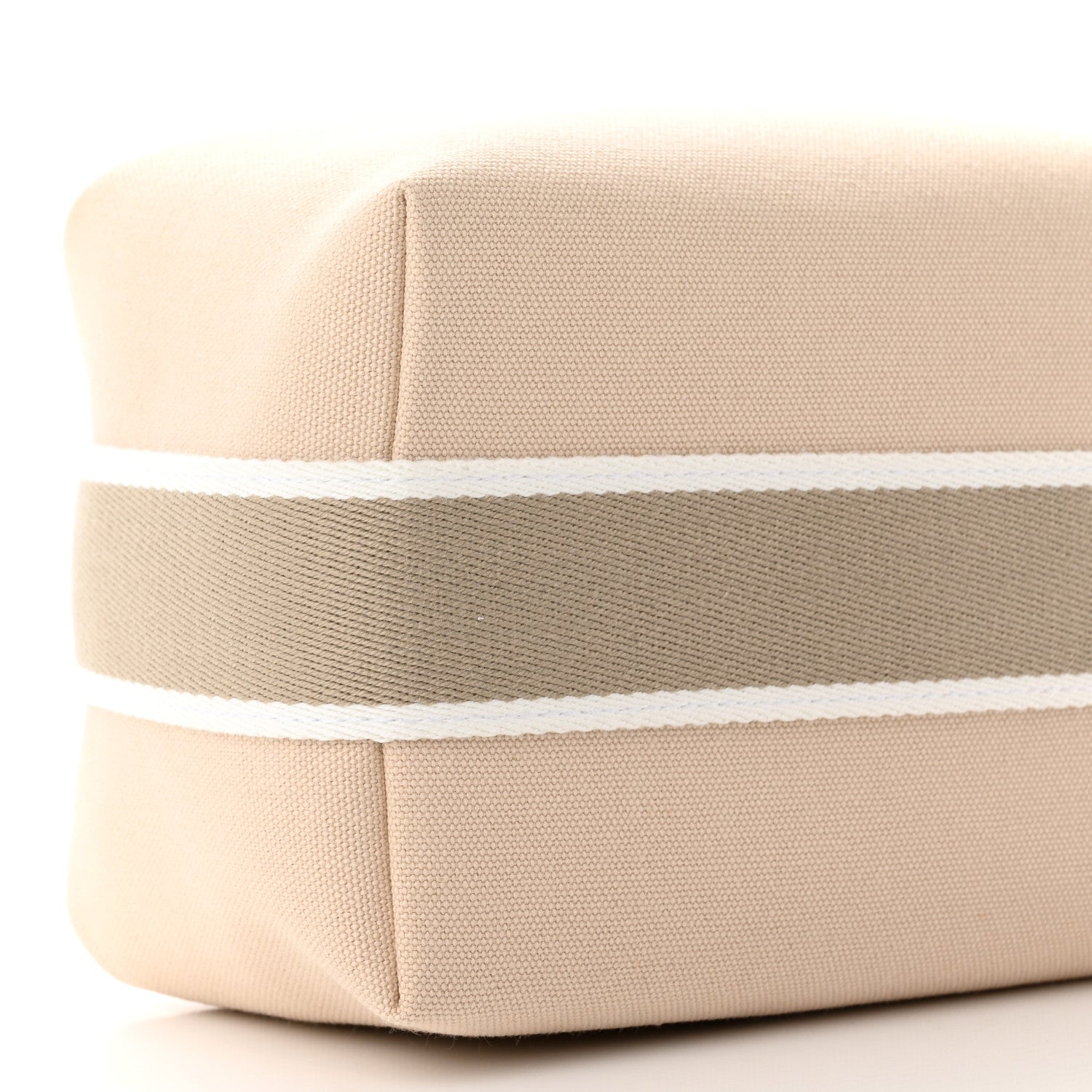 Hermes Canvas Small Bride-A-Brac Pouch Natural 8 of 12